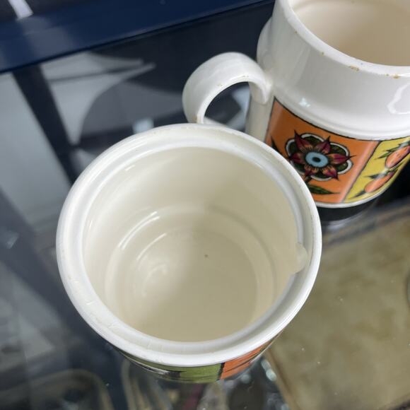 Holt Howard 1964 Early American Creamer and 2 Sugar Dishes No Lids S&P Labels - Picture 7 of 9